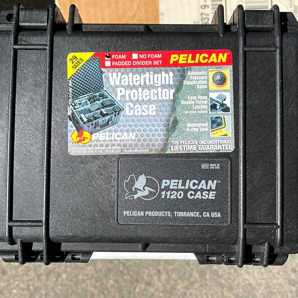 COPY - Pelican 1120 - watertight camera case